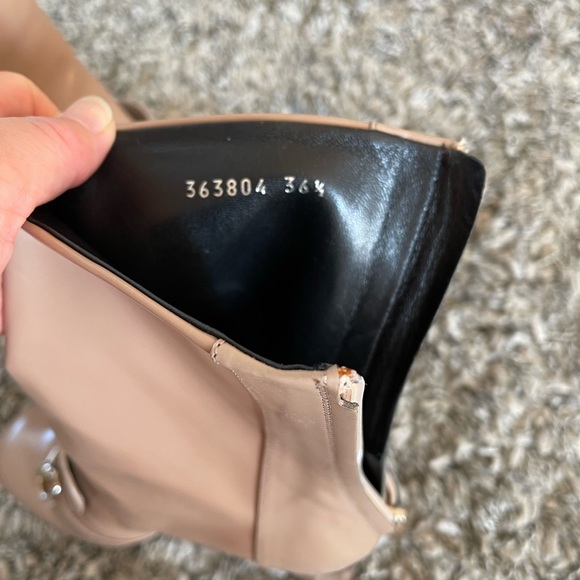 Authentic GUCCI Leather Lilian Regent Horsebit Bootie - Picture 5 of 10